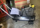 Husky Portable Air Compressors 8 Gallon Standard 150PSI Hotdog Steel Tank Style Used. Price: $145.00.