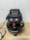 Husky 6 Gal 175 Psi Electric Pancake Air Compressor Oil-free W/gauges & Couplers Used. Price: $109.99.