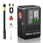 Isamuto Mini Portable Bicycle Tire Pump Fast Inflation Bike Air W/ Gauge New. Price: $35.95.