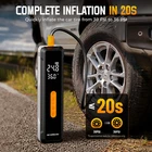 Cordless Tire Inflator Portable Air Compressor 150 Psi Smart Pump 20000MAH New. Price: $27.49.