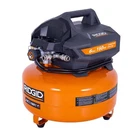 Ridgid 6 Gal 150 Psi Portable Electric Oil-free Pancake Air Compressor New. Price: $139.99.