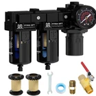 Newpo 1/2" Npt Air Dryer For Compressor, Water Sepatator Open. Price: $89.00.