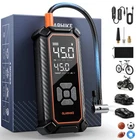 Olarhike Cordless Tire Inflator Portable Air 4500MAH (ball & Bike), 1-GRAY New. Price: $53.02.