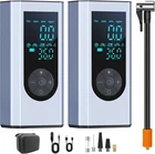 Tire Inflator Portable Air Compressor - 2PCS 150PSI Cordless Pump For Car New. Price: $137.79.