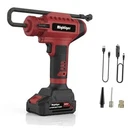 Power Cordless Tire Inflator 20V Mini Air Compressor Dc 12V Portable 2000MAH*5 New. Price: $54.08.