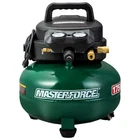Masterforce 6 Gallon 175 Psi Portable Electric Pancake Air Compressor New. Price: $129.99.