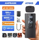 150 Psi Tire Inflator Car Air Pump Compressor Electric Portable Ampbank AT003 New. Price: $19.99.