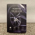 Pumptiva P011 Tire Inflator Portable Air Compressor, 3X Faster Mini, Black New. Price: $25.99.
