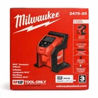 Milwaukee 2475-20 M12 Compact Inflator Cordless 12V Tire Air Compressor Tool New. Price: $84.98.