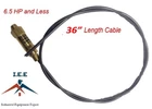 New Throttle Control Cable For Gas Air Compressors Bullwhip 36" Conrader Usa. Price: $17.69.