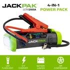 Jackpak Ultra 2500A Portable Jump Starter-charger 5180050 New. Price: $316.00.