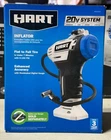 Hart Volt Digital Cordless Tire Air Pump Inflator With 20-INCH Hose Tool Only New. Price: $44.00.
