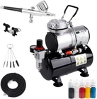 Timbertech Airbrush Kit With Compressor AS-186K Gun, Hose,... New. Price: $151.70.