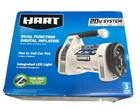 New Hart 20-VOLT Cordless Dual Function Digital Inflator (battery Not Included). Price: $44.55.