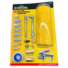 Central Pneumatic 20-PIECE Air Compressor Starter Kit W/ Hose, Blow Gun New. Price: $25.00.