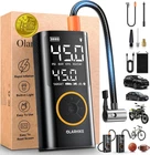 Olarhike Tire Inflator Portable Air Compressor, Smart Dual Hose System, Auto New. Price: $26.99.