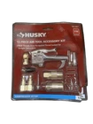 Husky Air Compressor Kit 1/4 I/m 13PC (missing) Open. Price: $12.95.