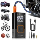 Cordless Tire Inflator Portable Air Compressor, Pump With Pressu... New. Price: $43.96.