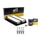 Wix Engine Air Oil Filters & Ngk Platinum Spark Plugs Kit For Element 2.4L L4 New. Price: $70.95.
