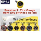 Victor 22-5-60195-8 Auto Mini Dial Tire Pressure Gauge Psi Color New. Price: $12.00.