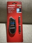 New Husky Digital Tire Gauge With Led Light 150 Psi Max. Price: $9.00.
