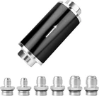 Evil Energy 30 Micron Inline Fuel Filter With 6AN 8AN 10AN Adapter Universal... New. Price: $38.76.