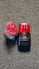 Milwaukee M12 2.0 Ah Lithium-ion Battery Red (48-11-2420) Open. Price: $30.00.