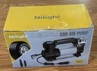 Nilight 12V Heavy Duty Digital 120PSI Portable Air Compressor Tire Inflator Pump Open. Price: $56.16.