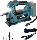 New Cordless Tire Air Compressor 4 Makita 18V Battery 160PSI Portable Pump. Price: $69.95.