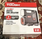 Hyper Tough Dc 12V Digital Car Tire Inflator With Auto-off Function 100PSI (c) Open. Price: $27.89.