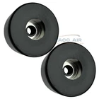 2 Pc Pack 1.5" X 3/4" Round Air Compressor Rubber Feet Foot Vibration Pad Set New. Price: $11.17.