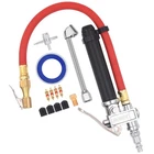 Tire Inflator 10-120 Psi Pressure Gauge With Inch Air Hose Lock On Ai... New. Price: $24.22.