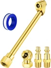 2-WAY Connection Air Chuck Set, Heavy Duty Dual Head With Closed Ba... New. Price: $15.76.
