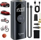 Tire Inflator Portable Air Compressor For Car With 12 Ac/dc Power Adapter Kit New. Price: $96.80.