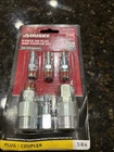 Husky I/m 6-PIECE Plug & Coupler Set, 1/4" Npt Steel, Air Compressor Use New. Price: $8.20.