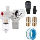 Nanpu 1/4" Npt Compressed Air Filter Regulator Combo Piggyback, 5 Micron Elem... New. Price: $37.25.