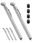 Astroai 2 Pack Tire Pressure Gauge 10-75 Psi Ansi B40.1 Steel Pencil New. Price: $9.99.