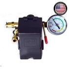 Low Noise Air Compressor Switch: 4 Ports, 95-125 Psi & Safety Features Included New. Price: $40.84.