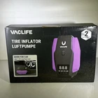 Vaclife Tire Inflator ATJ-1166 Purple 12V New. Price: $23.71.