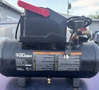 Hyper Tough 3 Gal Portable Oil-free Air Compressor Tank 125 Psi 120V Used. Price: $100.00.