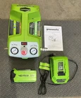 Greenworks 40 V Portable Air Compressor Used. Price: $90.00.