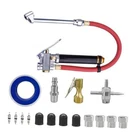 Heavy Duty Bayonet Style Tire Inflator With Air Chuck, 0-200PSI 17PCS Auto New. Price: $18.31.