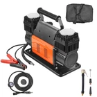 10.6 Cfm Heavy Duty Air COMPRESSOR,30S Fast Inflation Dual-cylinder Portable New. Price: $170.00.