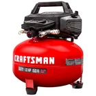 Craftsman Air Compressors 6 Gallon Portable Pancake Compressor,oil Free M... New. Price: $240.15.
