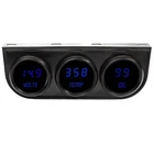 Digital Gauges 2-1/16" 3-GAUGE Panel With Voltmeter Water Temp Oil Pressure New. Price: $142.48.