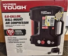 Hyper Tough 0.6 Gal Wall-mount Air Compressor 150 Psi Oil-free 1.0 Hp New. Price: $120.00.