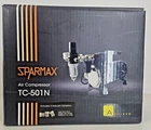 Sparmax 1/8HP Ac Air Compressor W/ Pressure Gauge And Moisture Trap TC-501N Nob Open. Price: $179.99.