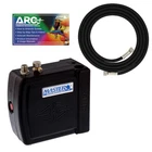 Master Model C16-B Black Mini Airbrush Compressor With Foot Braided A... New. Price: $68.11.