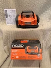 Ridgid 18V Hybrid Dual Function Cordless Inflator Tool Only Model R86051B Open. Price: $70.00.