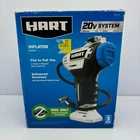 Hart 20V Cordless Inflator With 20" Hose Tool Only HPIF01 New. Price: $34.95.